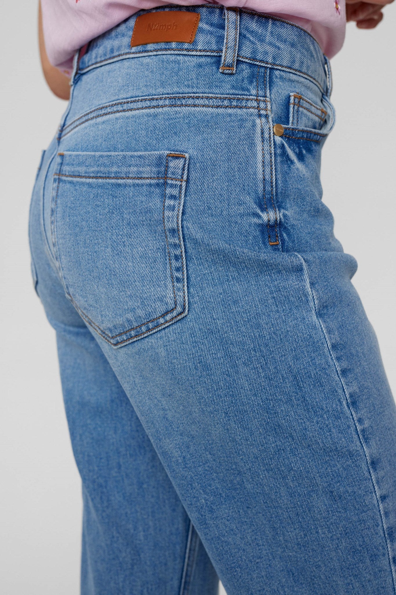 NUTORONTO JEANS  - Medium Blue Denim