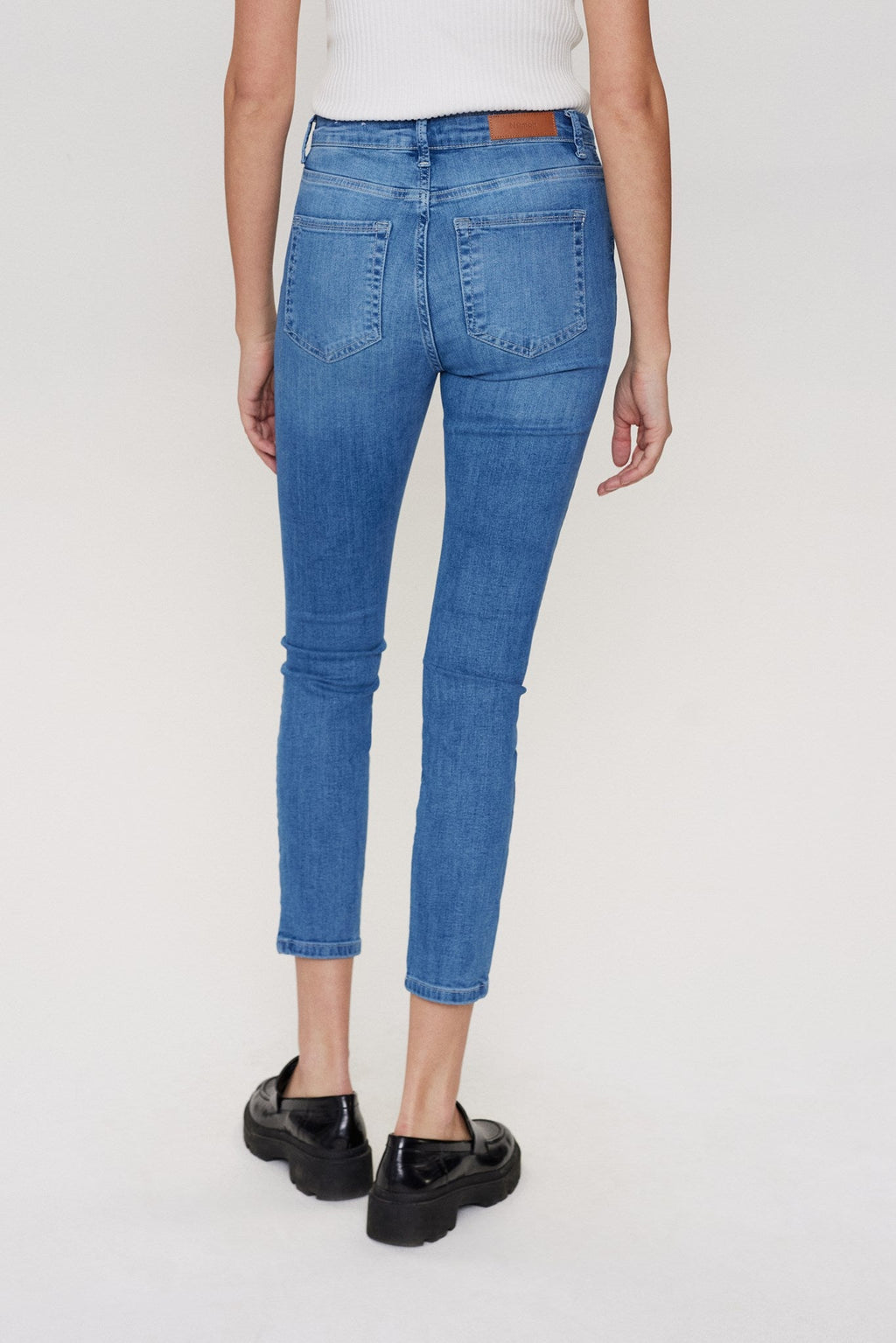 NUSIDNEY CROPPED LIGHT BLUE - Light Blue Denim