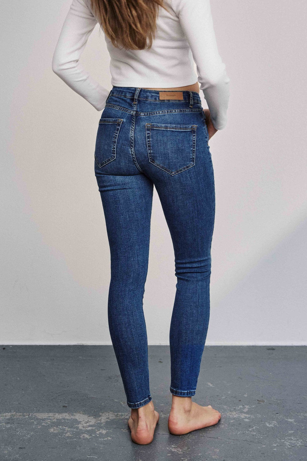 NUSIDNEY BLUE  - Medium Blue Denim