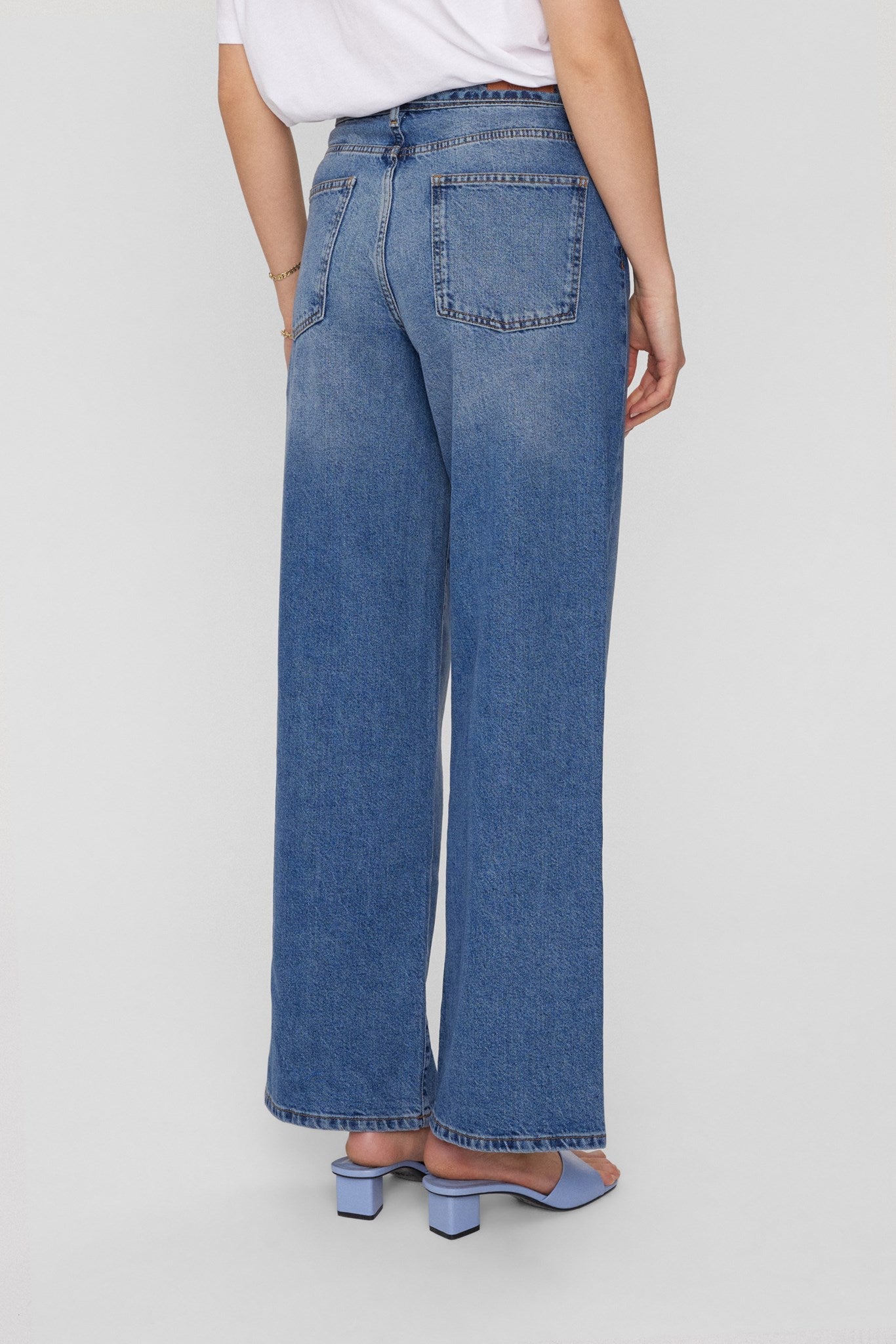 NUBROOKLYN JEANS MID BLUE - Medium Blue Denim