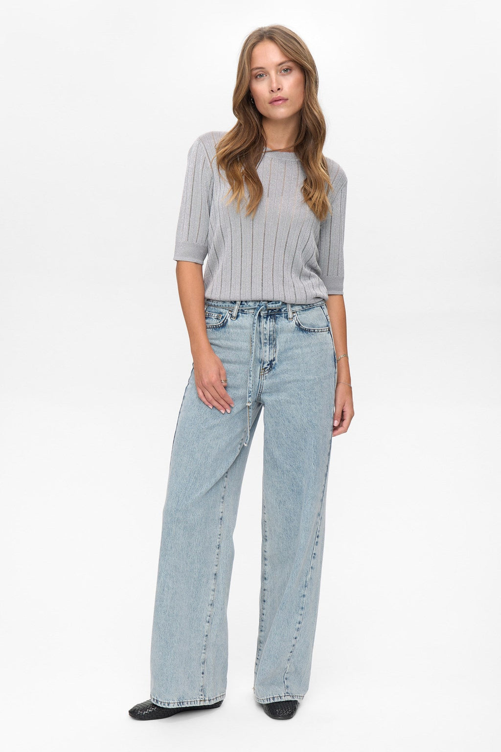 NUBROOKLYN JEANS - Light Blue Bleach