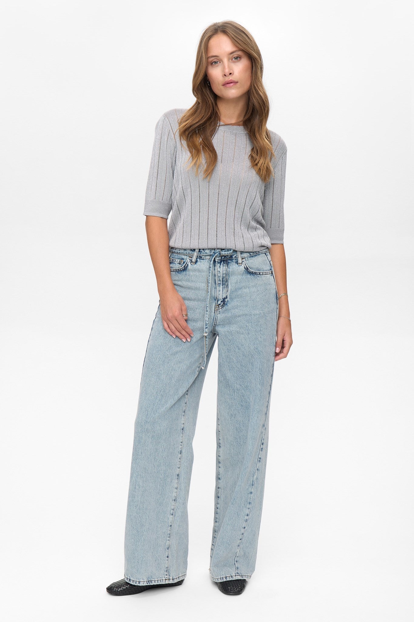 NUBROOKLYN JEANS - Light Blue Bleach