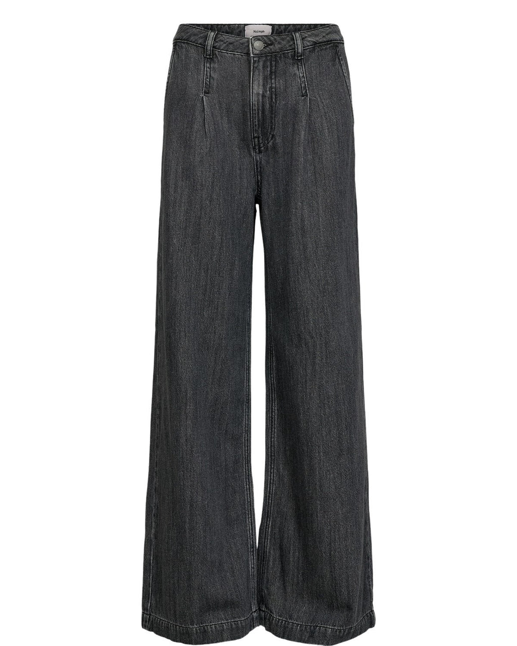 NUSEOUL LONG JEANS - Medium Grey Denim
