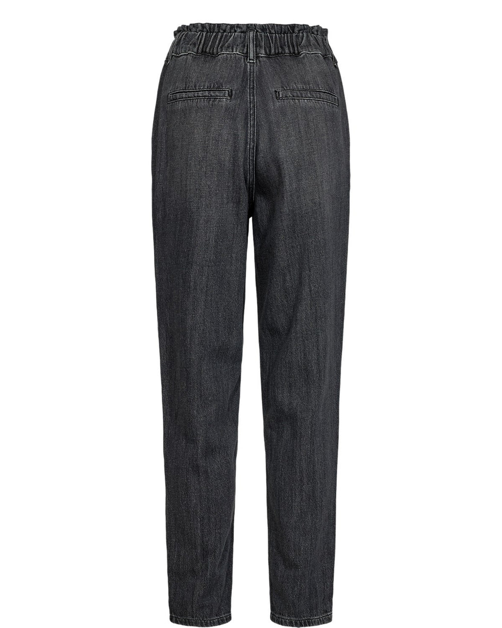 NUSEOUL PAPERBAG JEANS - Medium Grey Denim