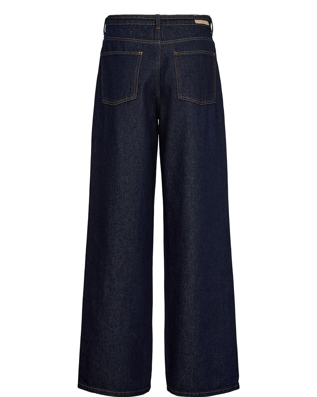 NUBROOKLYN HR WIDE JEANS - P3012 - Dark Blue Denim