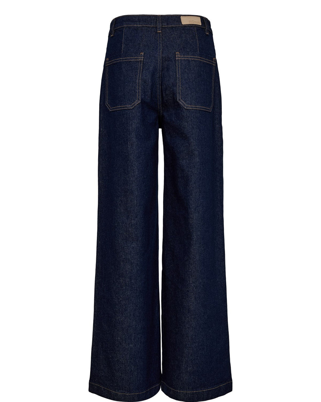 NUMILTON HR WIDE JEANS S3012 - Dark Blue Denim