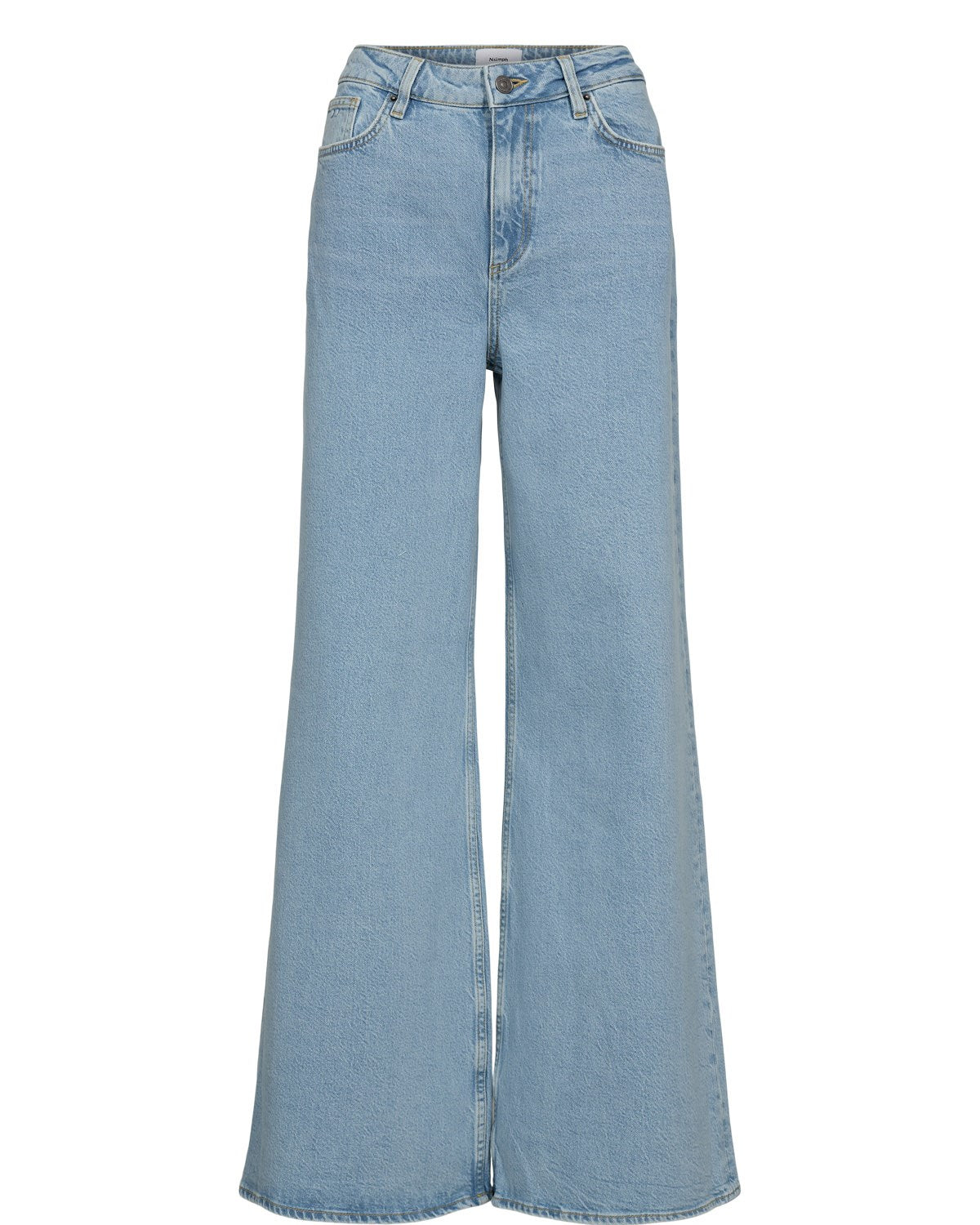 NUPISA HR WIDE JEANS - S3010 - Light Blue Denim