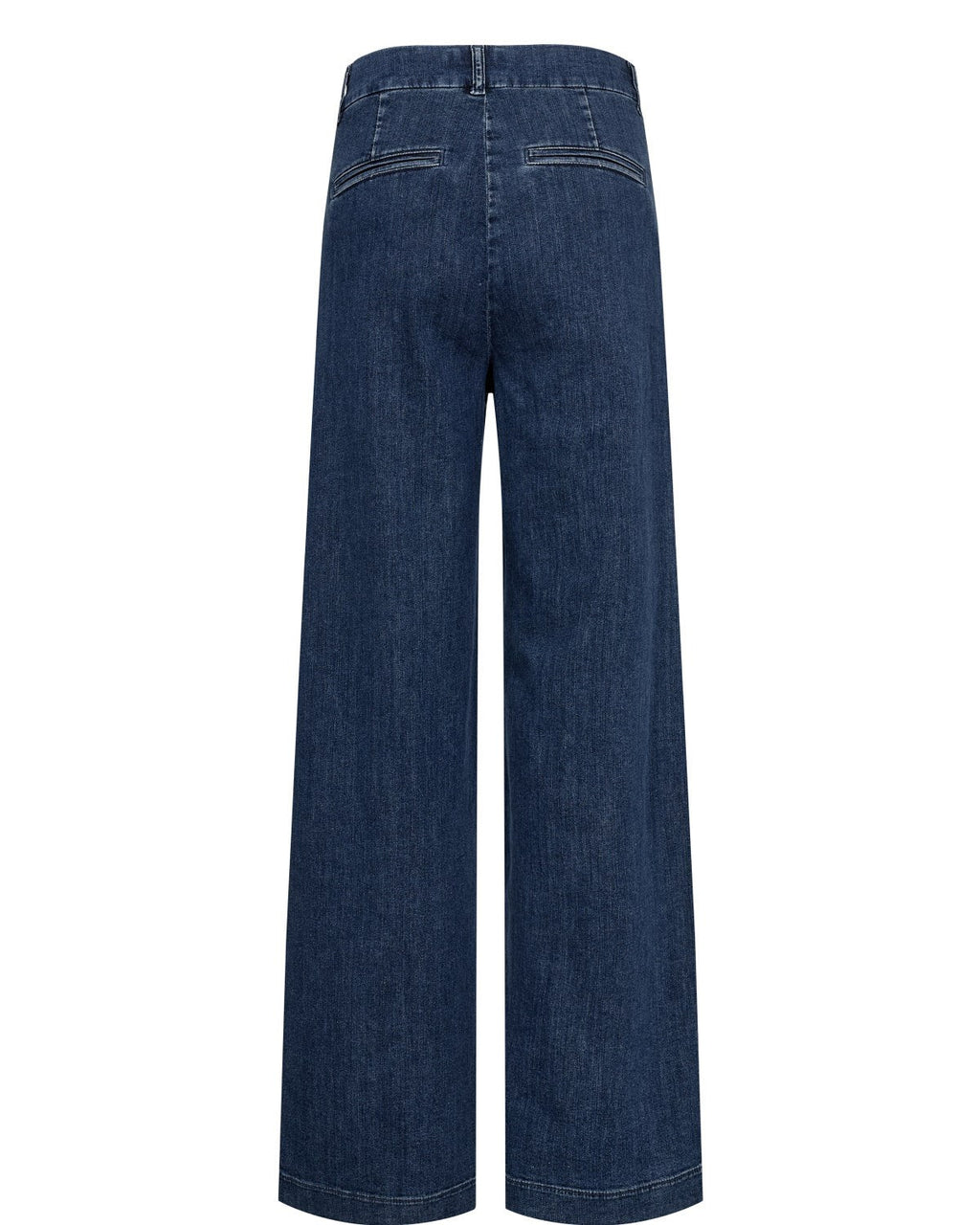 NUAMBER HR WIDE JEANS - R3013 - Medium Blue Denim