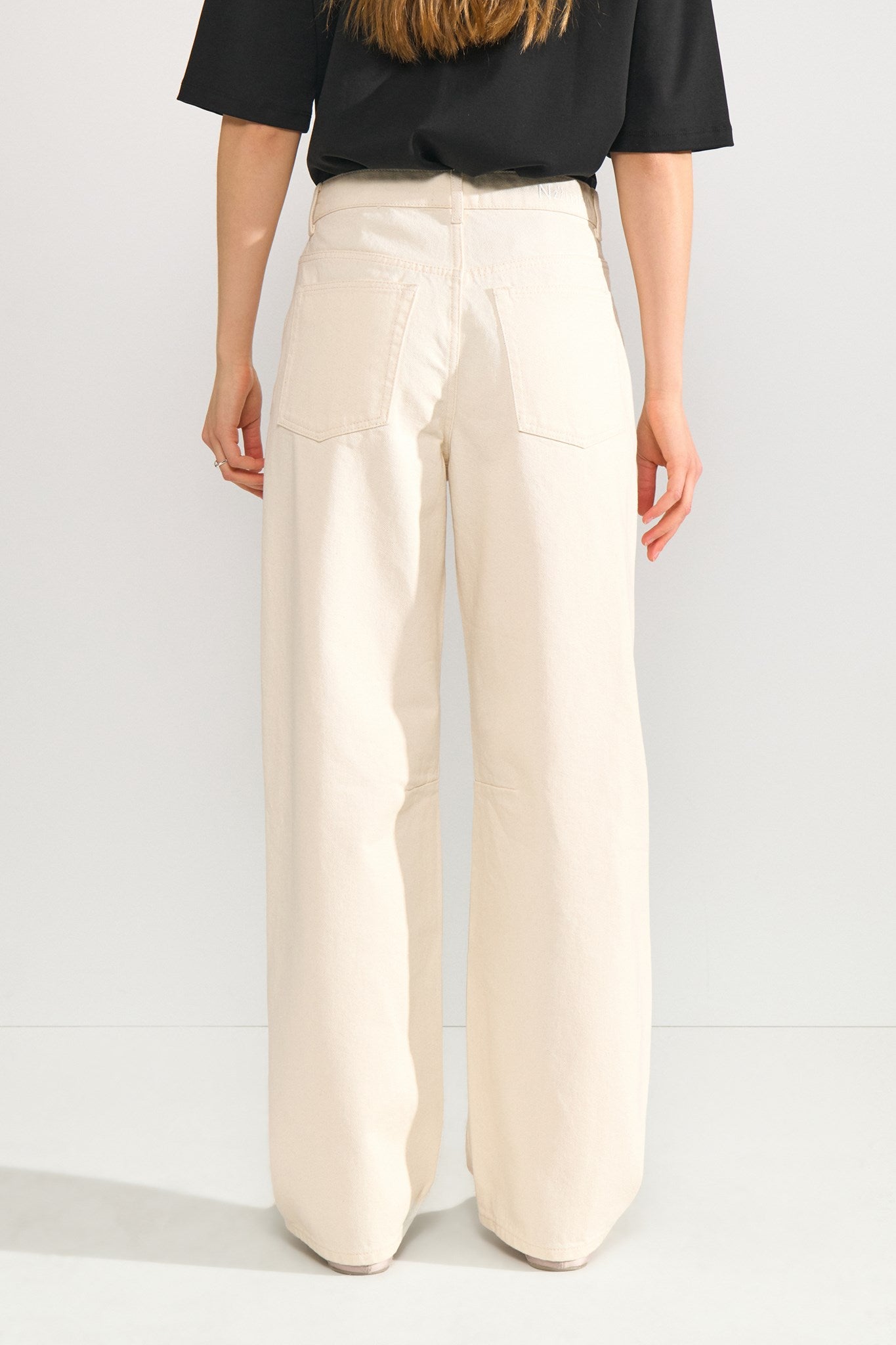 NUSEVILLE MR BARREL JEANS P9511 - Nature